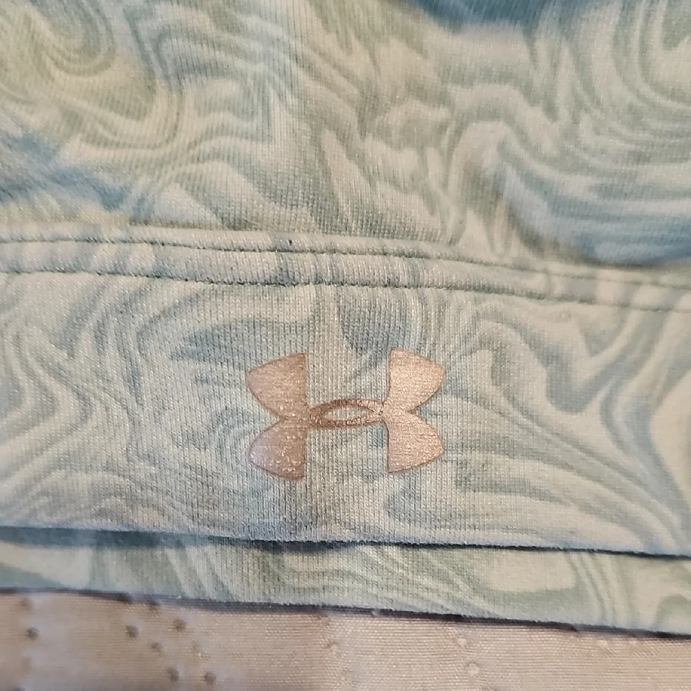 Under Armour Women's Mint Marbled Swirl Racerback Sports Bra